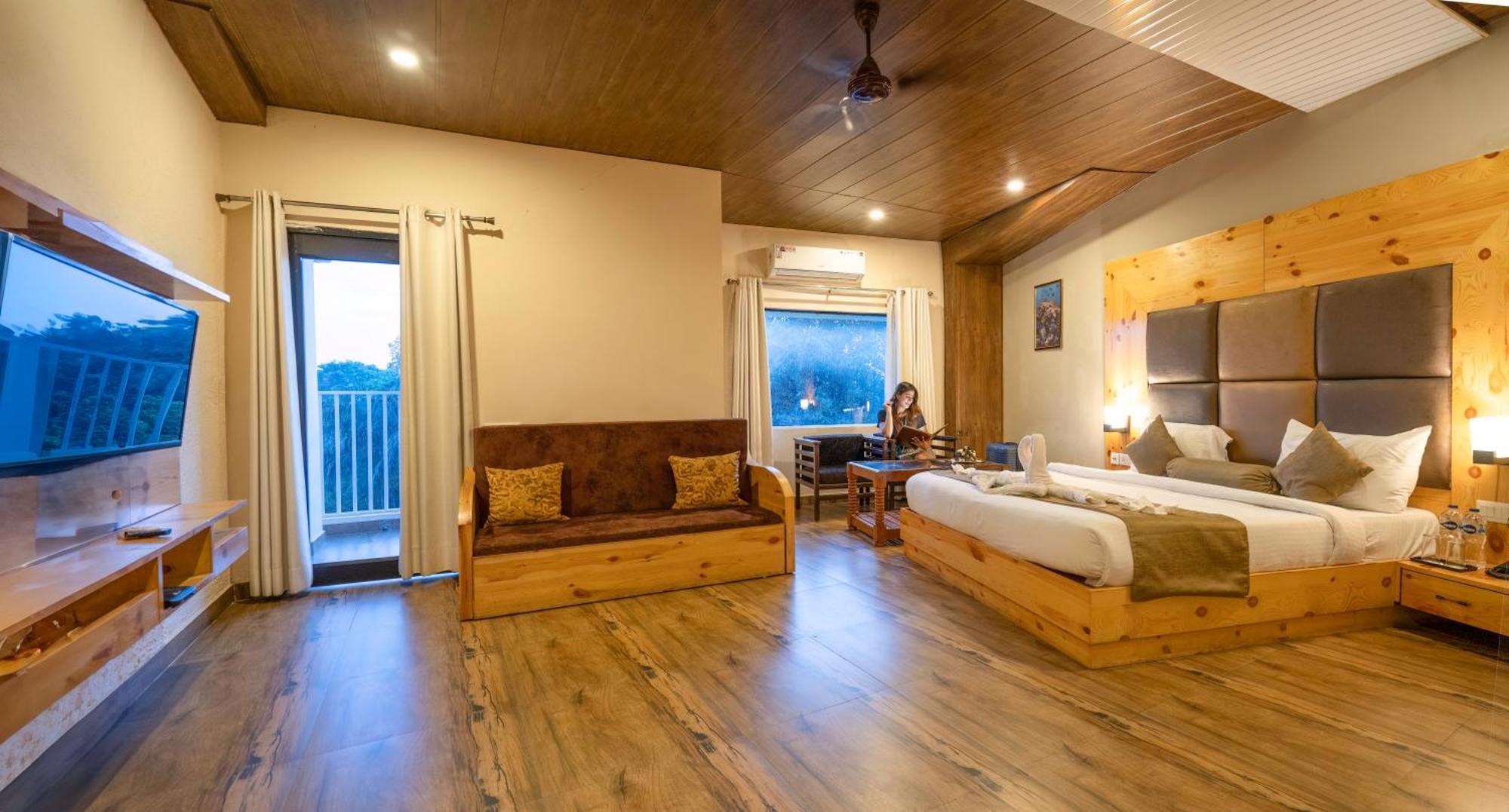 The Tattwaa Corbett Spa And Resort Rāmnagar Exterior photo